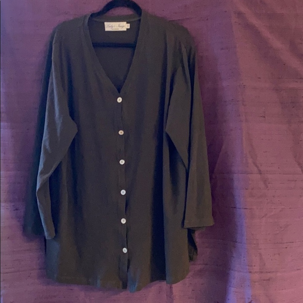 Jersey Casual Jacket w/ Mother of Pearl Buttons